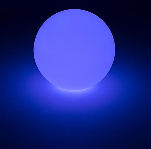 Small LED Ball with Blue Lighting