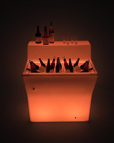 LED bar counter glow furniture