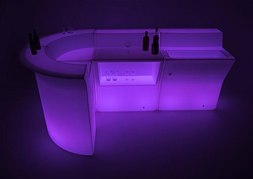 modular illuminated LED bar