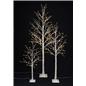 Lighted birch tree with 16.5 inch power cord 