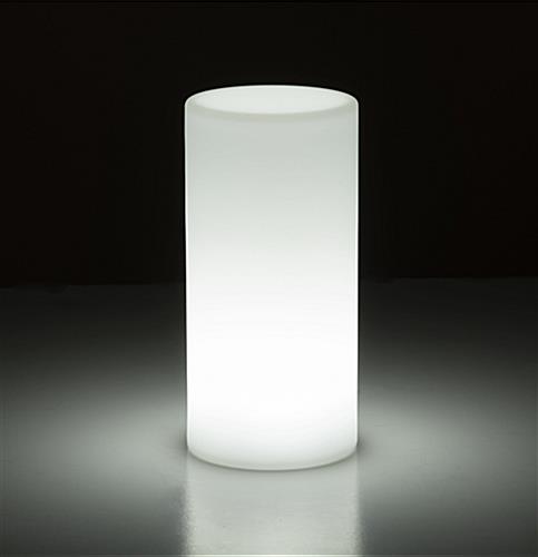 LED Table Light Cylinder | Color Changing Illumination