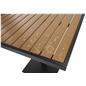 Outdoor patio dining table with outdoor rating 