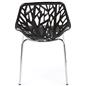 Cut-out tree design chair with contemporary design