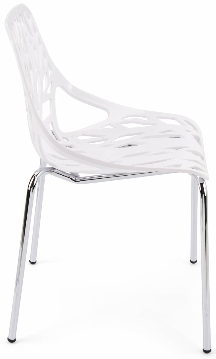 CutOut Tree Design Chair Stackable Indoor Style