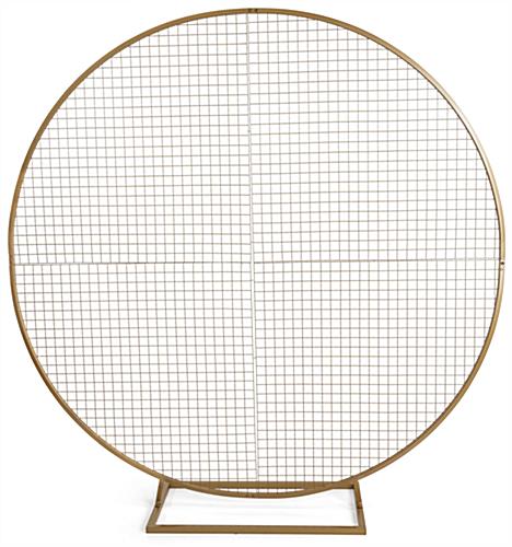 Circle grid backdrop with 2mm thick gridwall