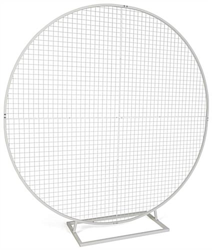 Circle grid backdrop with 2mm thick gridwall panels