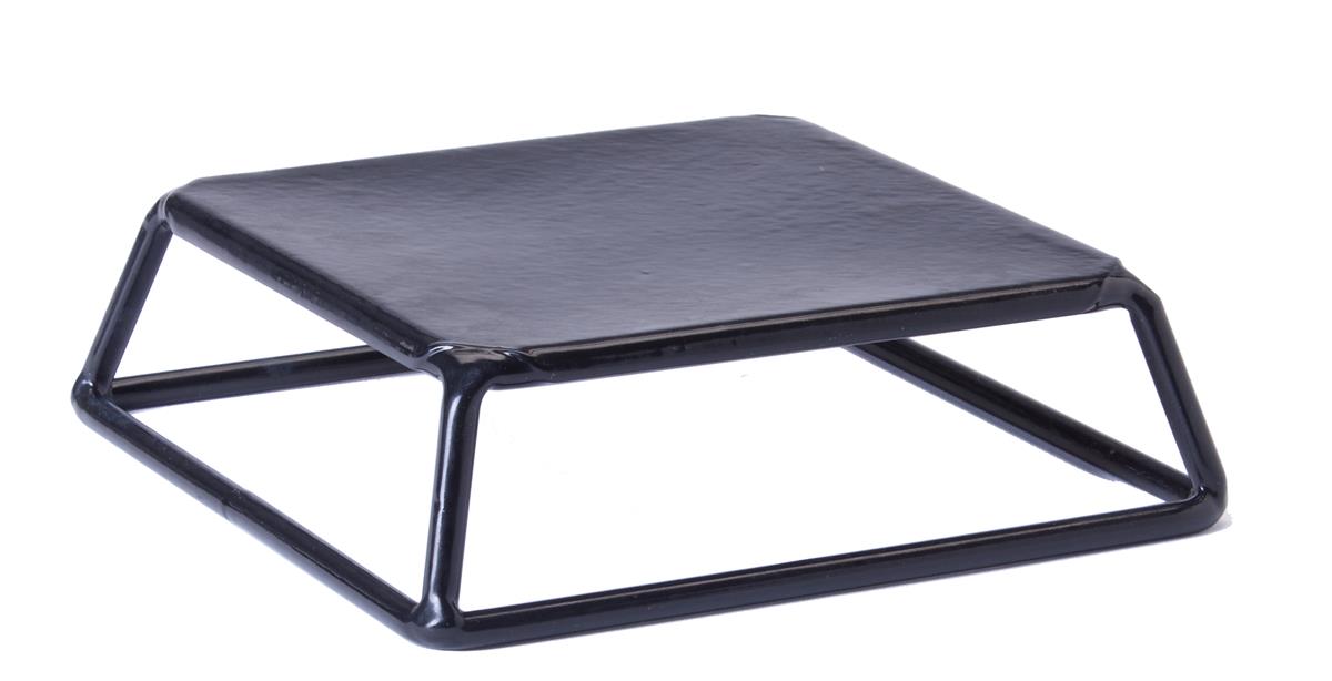 Display Risers Black Finished Steel & 21/8" Height