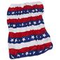 American flag trash can stretch Wrap with elastic ends