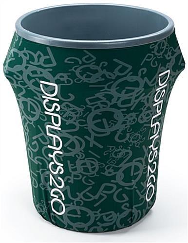 Custom 44-Gal Trash Bin Cover with 100% Customizable Design