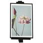 Studio wall easel compatible with media sized up to 18 inches tall