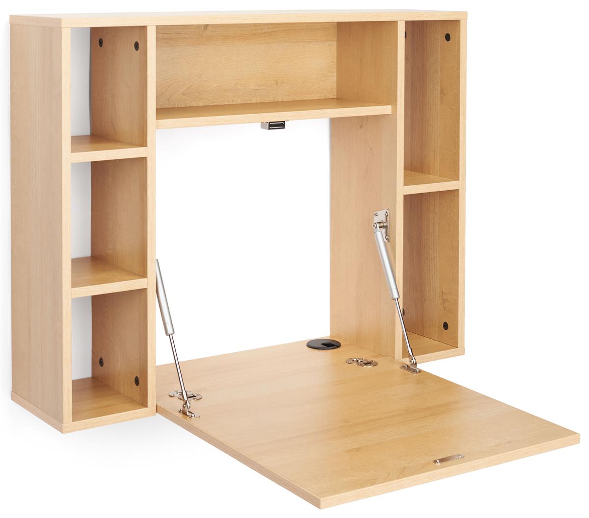 Flip Down Desk Modular Space Saving Design
