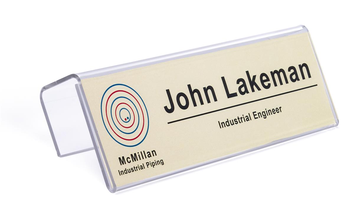 Cubicle Name Plate Holder | For 1