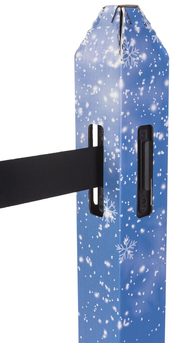 Custom Printed Stanchion Cover 4 Panel FullColor Graphics