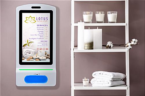 Automatic digital sanitizer dispenser with LCD screen