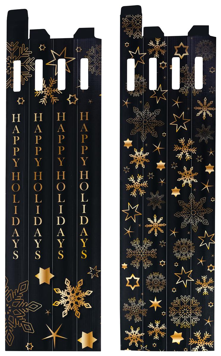 Custom Printed Stanchion Cover 4 Panel FullColor Graphics