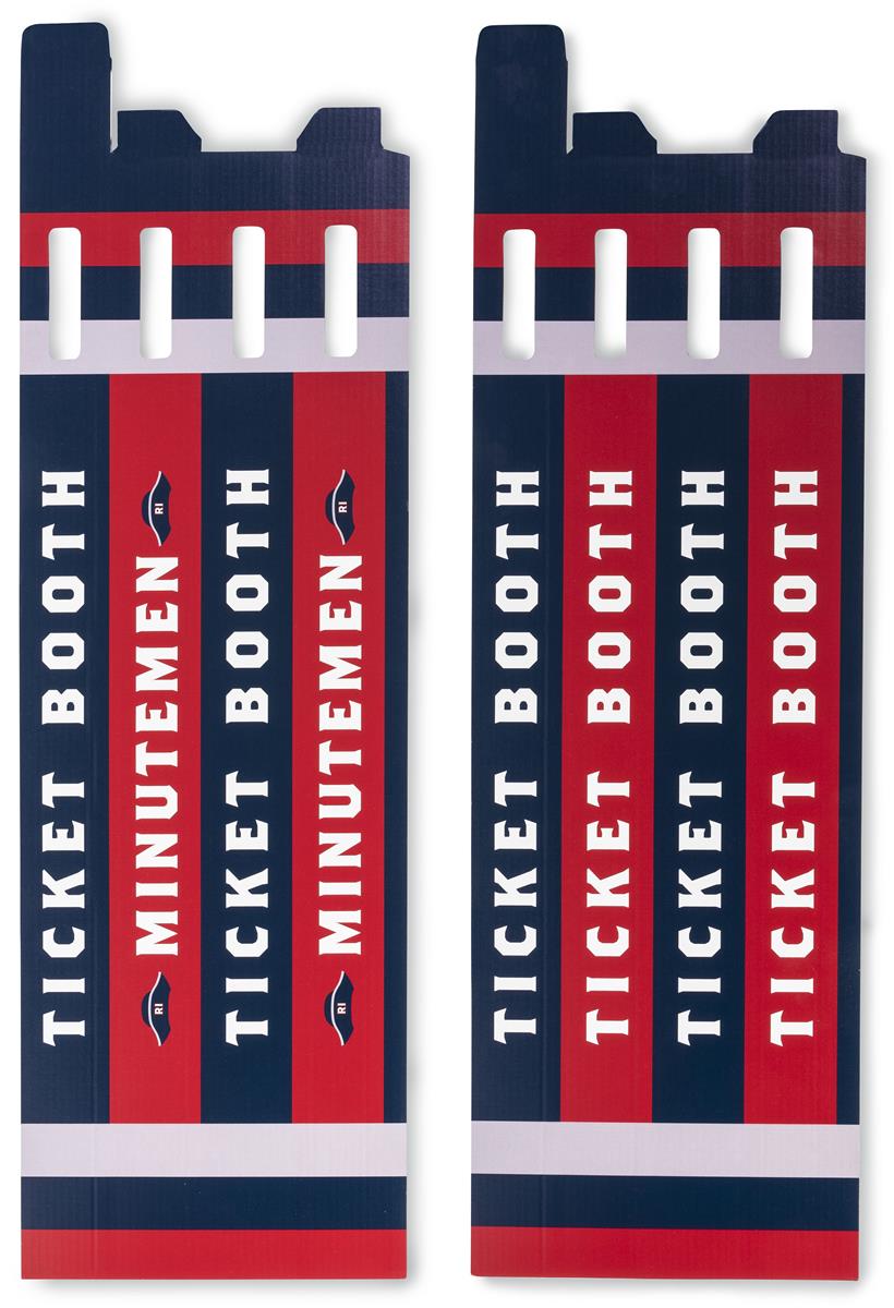 Custom Printed Stanchion Cover 4 Panel FullColor Graphics