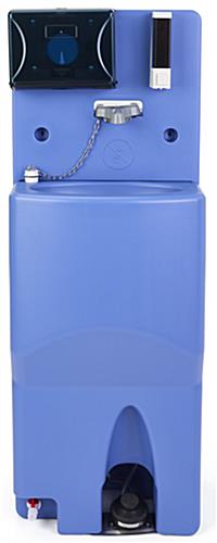 Portable hand washing station with a contact-less design