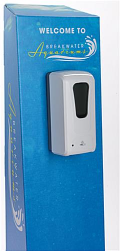 Custom cardboard sanitizer floor dispenser with automatic sensor