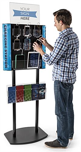 Charging Kiosk for Electronics | Stock Graphic Panels