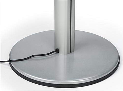 Phone Charger Kiosk with Rubber Gasket Base
