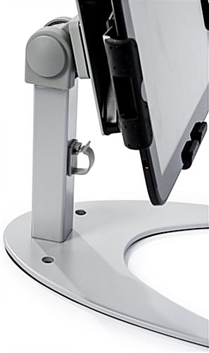 Aluminum Tablet Stand with Integrated Cable Management