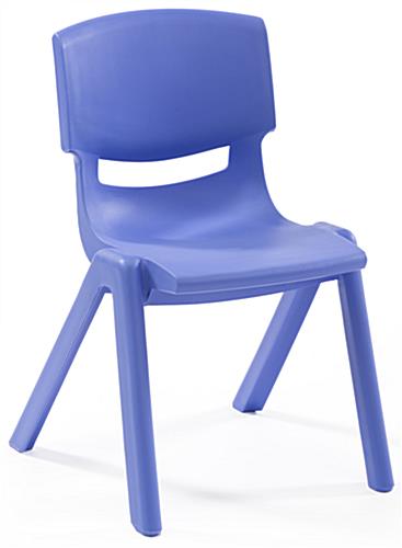 Blue Toddler Table and Chair Sets with Stackable Seats