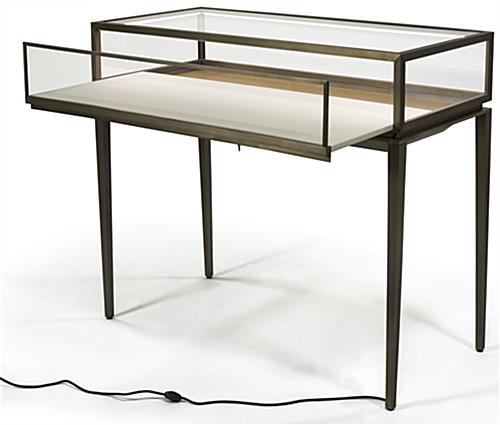 Lockable Modern Jewelry Display Table