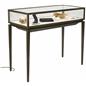 Modern Jewelry Display Table with Pull-Out Deck