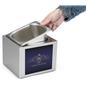 Branded Steel Countertop Ice Bin with removable stainless steel pan