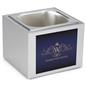 Branded steel countertop ice bin with personal graphics