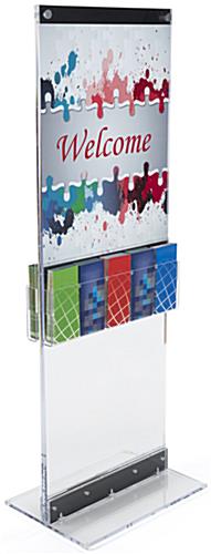 Brochure Holder for FSPH Poster Stand Series