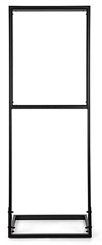 22x28 sign space in tension fabric poster stand frame
