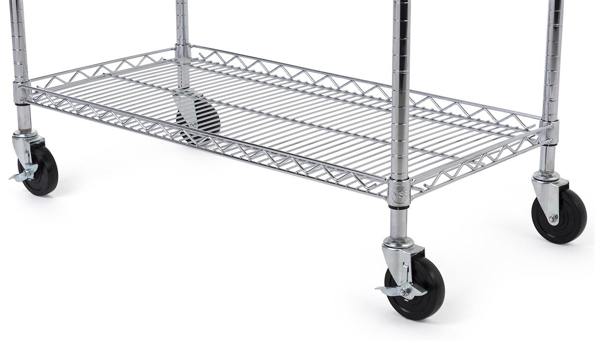 Mobile Shelving Cart Wheels, Wire Shelving Casters