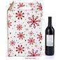 Pre-printed cardboard wine carriers are sold in sets of 25