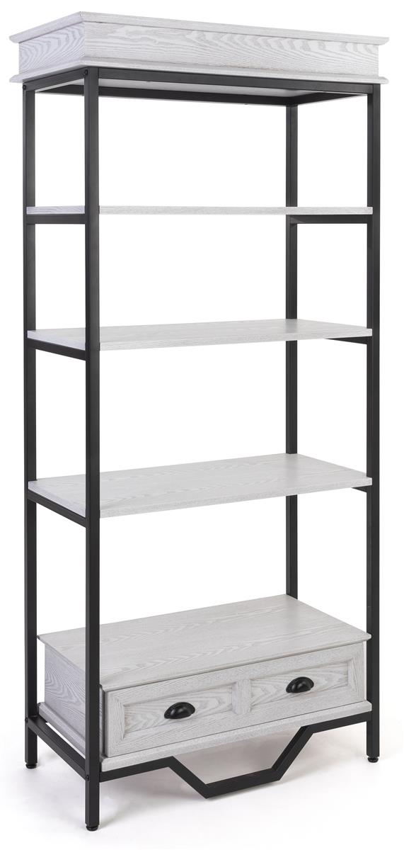 French Country Etagere Shelving, White Country Shelves