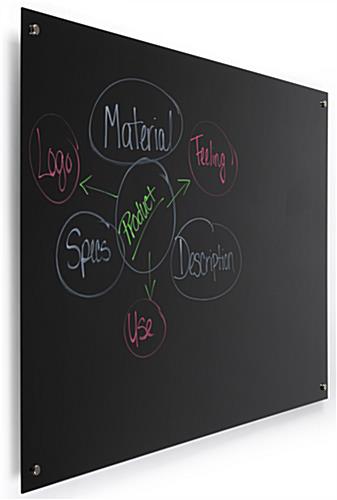 60 x 36 Magnetic Glass Marker Board, Large Writing Surface