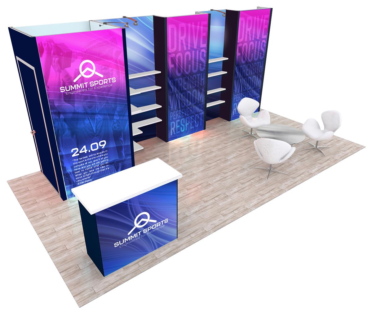 10x20 Trade Show Booths, Displays, Exhibits & Designs