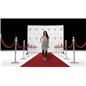 Tear resistant custom step and repeat banner for BWALL8