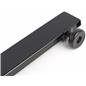 Black Gridwall "L" Stands with Foot Levelers