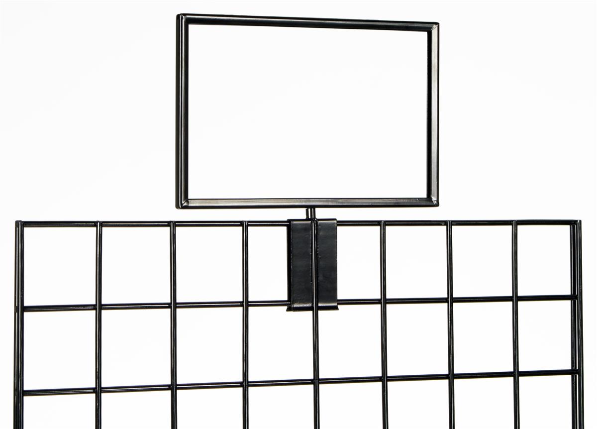 Gridwall Sign Holder Displays 11 Inch Wide Topper