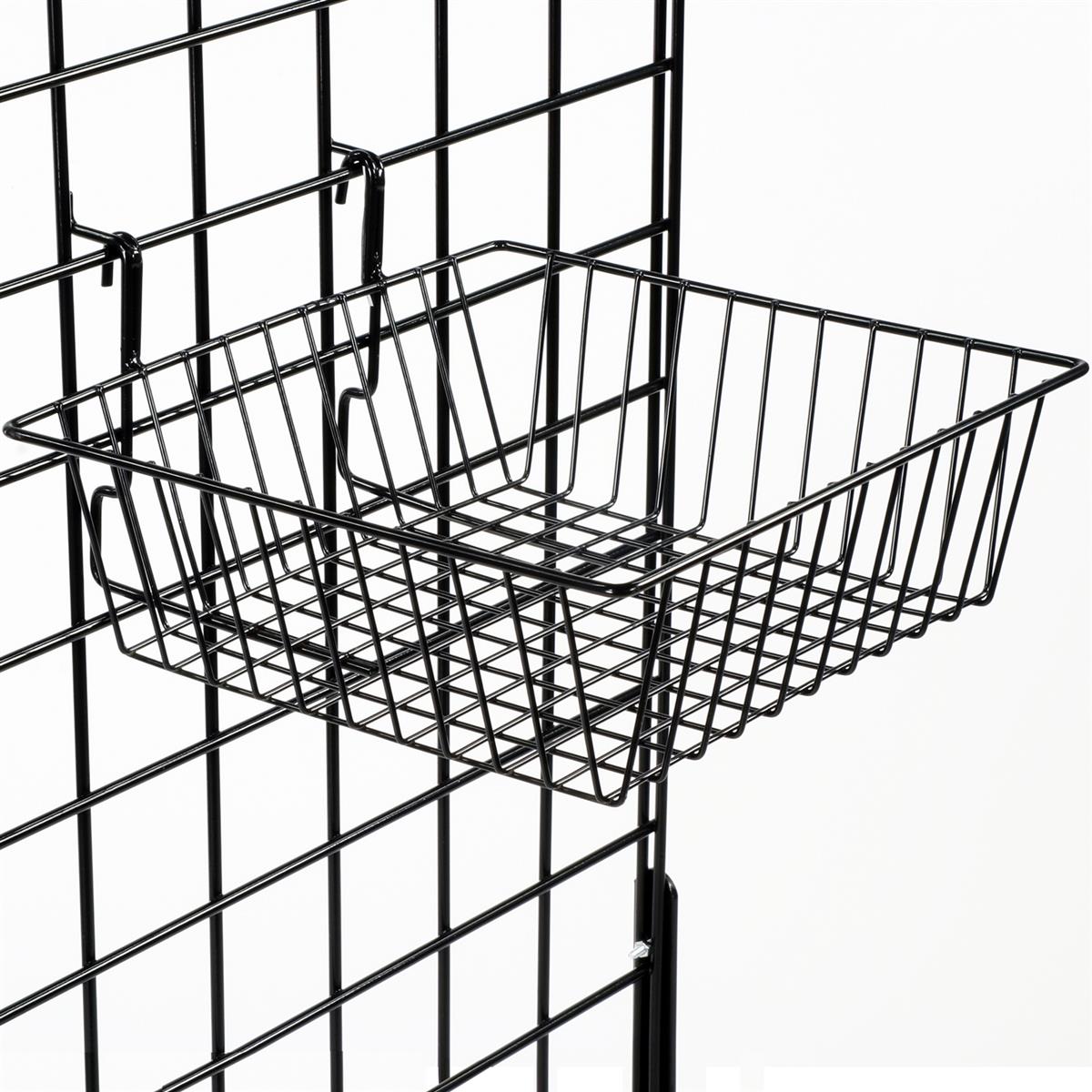Gridwall Bulk Basket Retail Merchandising Metal Bin