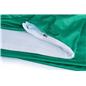 354 C pantone PMS dye chroma green backdrop with integrated zipper