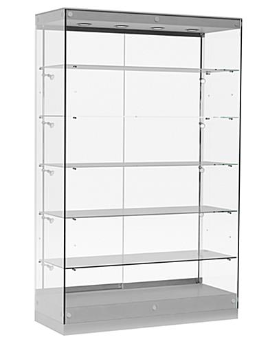 Contemporary glass display cabinets with modern design