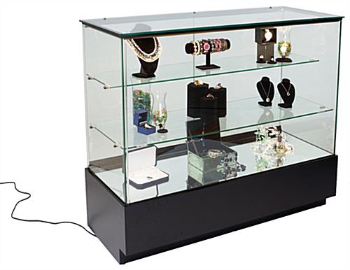 Glass Jewelry Showcase