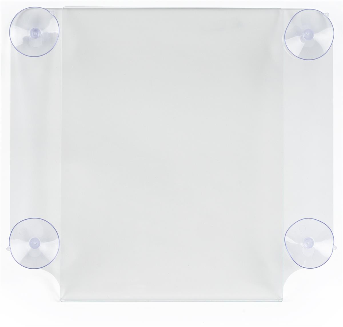 Window Sign Holder Acrylic Frame with Suction Cups
