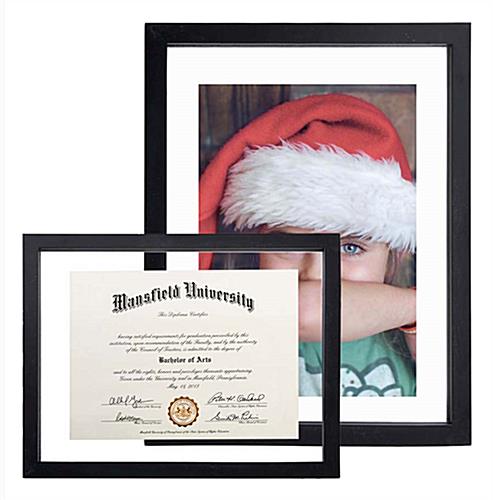Black Floating Picture Frame