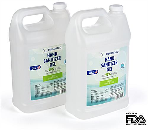 Gallon hand sanitizer refill with 2 gallons package