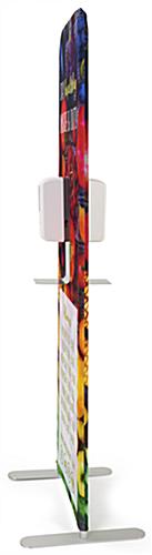 24 inch x 78.75 inch personalized advertisement signage for HSBDTDSG2 with inserts for sanitizing dispensers  