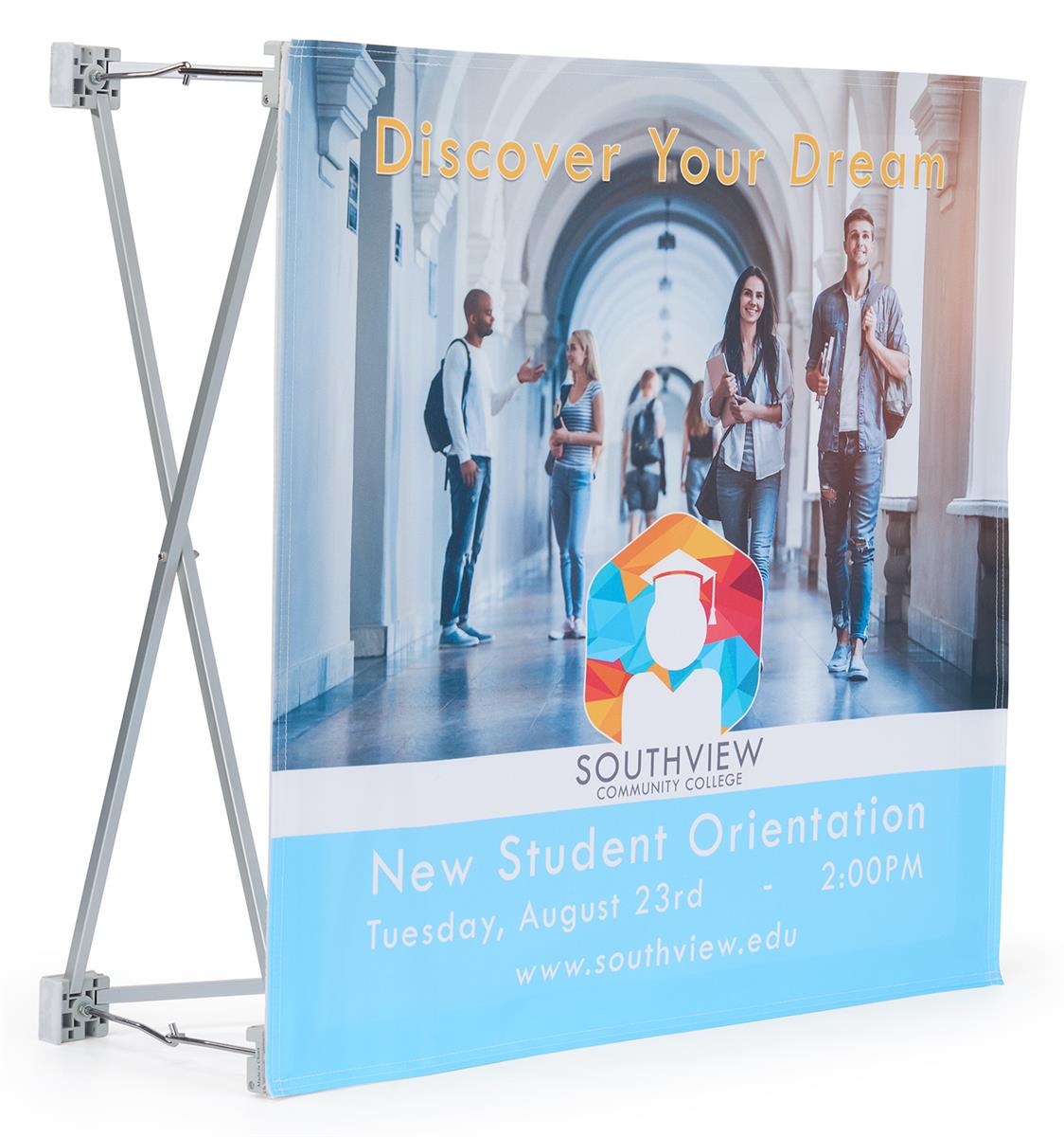 Quick Fabric Tabletop Display Event Table Display Banner