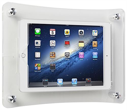 Optional Home Button iPad Wall Dock